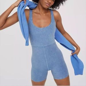 Offline By Aerie Light Blue Bodysuit